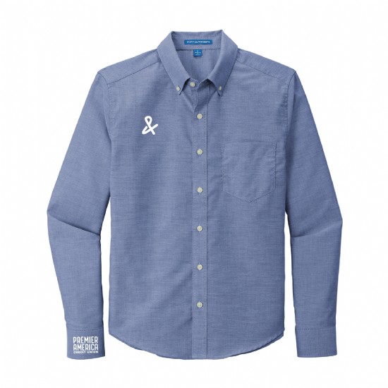 Port Authority Untucked Fit SuperPro Oxford Shirt #3