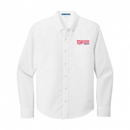 Port Authority Untucked Fit SuperPro Oxford Shirt #8