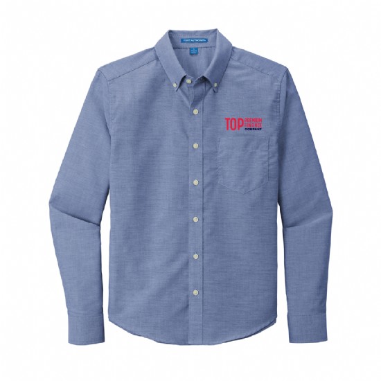 Port Authority Untucked Fit SuperPro Oxford Shirt #9