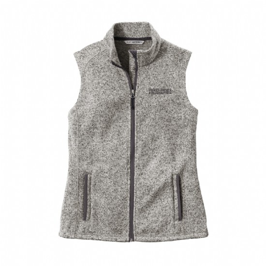 Port Authority Ladies Sweater Fleece Vest #4